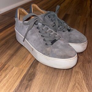 J slide platform shoe